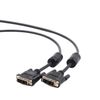 Кабель DVI-D(19M)-DVI-D(19M), 1.8 м, Cablexpert (CC-DVI-BK-6)