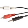 Кабель 2xRCA(M) Jack 3.5mm(M), 3 м, PRO LEGEND