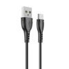 Кабель USB-USB Type-C, 1 м, черный Borofone Triumph BX51