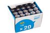 Батарейка Космос KOCLR620BOX, AA (LR06/15А), 1.5V, 20 шт