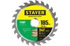 Пильный диск STAYER Fast, ⌀18.5 см x 3 см по дереву