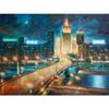Алмазная мозаика ОСТРОВ СОКРОВИЩ "Ночная Москва", 50 смx40 см