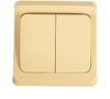 Выключатель Schneider Electric, 2кл., бежевый