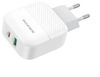Сетевое зарядное устройство Borofone BA46A, PD 15 Вт, 3А, белый