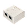 Розетка RJ-45+RJ-45 открытый монтаж, Cablexpert