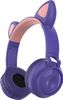 Беспроводная гарнитура Qumo Party Cat ВТ 0026, фиолетовый (32304)