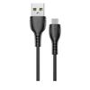 Кабель Micro USB-USB, 1 м, черный Borofone Triumph BX51
