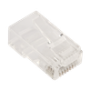 Коннектор RJ-45 тип EZ, 8P8C LANMASTER LAN-EZ45-8P8C/U6-100, 100 шт