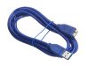 Кабель USB-Micro USB, 1.5 м, синий Netko