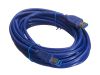 Кабель USB(Am)-USB(Bm), 5 м, синий, Netko