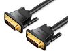 Кабель DVI-D(25M)-DVI-D(25M), 2 м, Vention EAABH