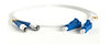 Патч-корд оптический Hyperline FC-D2-9A1-FC/UR-LC/UR-H-3M-LSZH-WH 3 м