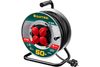 Удлинитель на катушке KRAFTOOL К-315 4-розетки, 50 м