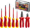 Набор диэлектрического инструмента ЗУБР ПРОФИЭЛЕКТРИК, предметов в наборе: 7 шт
