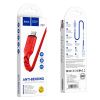 Кабель Lightning 8-pin-USB, 1 м, красный HOCO Victory X59