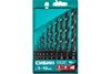Набор сверл, ⌀ 1, 2, 3, 4, 5, 6, 7, 8, 9, 10 мм, СИБИН