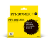 Картридж T2 IC-CPFI-107MBK, совместимый, черный матовый, для Canon