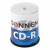 Диск SONNEN CD-R 700Mb, 52x, на шпинделе (100 шт)