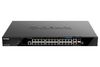 Коммутатор D-Link DGS-1520-28MP, 24x1 Гбит/с, SFP+ 2x10, SFP/uplink: RJ-45x2
