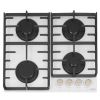 Газовая варочная панель GORENJE GT642AXW 4 конфорки, белый