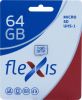 Карта памяти microSDXC Flexis 64Gb Class 10 UHS-I U1