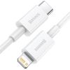 Кабель Lightning 8-pin-USB Type-C, 2 м, белый Baseus Superior Series