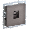 Розетка RJ-45 скрытый монтаж, IEK РК10-БрТБ BRITE