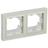 Рамка IEK BRITE РУ-2-БрКр-44, 2-поста, бежевый