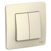 Выключатель Schneider Electric Blanca, 2кл., молочный