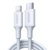 Кабель USB Type-C-Lightning 8-pin, 1 м, белый UGREEN US171