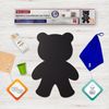 Демонстрационная доска Brauberg Teddy Bear магнитно-меловая, 30x40см