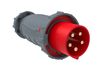 Вилка прямая IEK, переносная, 125А, -, IP67