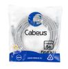 Патч-корд Cabeus UTP, кат.5e, 10 м, RJ45-RJ45, серый (7699c)