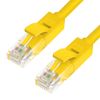 Патч-корд Greenconnect (GCR) UTP, кат.5e, 0.5 м, RJ45-RJ45, желтый