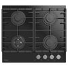 Газовая варочная панель EVELUX HEG 650 BG 4 конфорки, черный