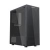 Корпус Ginzzu SL190, Midi-Tower, без БП, черный