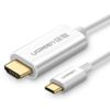 Кабель-переходник (адаптер) HDMI(19M)-USB Type-C(M), 1.5 м, UGREEN MM121 (30841)