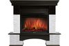 Портал для электрокамина Firelight Pietra Nuovo 30, белый/темный дуб