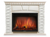 Портал для электрокамина Firelight Porto 30, белый/беленый дуб