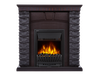 Портал для электрокамина Firelight Porto Classic, черный/венге
