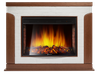 Портал для электрокамина Firelight Prestigio 30, белый/дуб