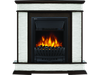 Портал для электрокамина Firelight Scala Classic, белый/темный дуб