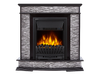 Портал для электрокамина Firelight Scala Classic, серый/венге