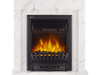 Портал для электрокамина Firelight Simple Classic, белый мрамор