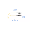 Патч-корд оптический SNR SNR-PC-FC/UPC-1m (0.9) 1 м