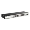 Коммутатор D-Link DGS-1210-28, 24x1 Гбит/с, SFP/uplink: combo RJ-45/SFPx4