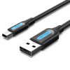 Кабель USB 2.0(Am)-Mini USB 2.0(Bm), 1 м, черный Vention