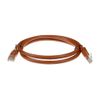 Патч-корд ACD UTP, кат.6, 1 м, RJ45-RJ45, коричневый (ACD-LPU6Z-10N)