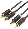 Кабель 2xRCA(M) 2xRCA(M), 2 м, Vention