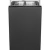 Посудомоечная машина встраиваемая Smeg ST4522IN, черный